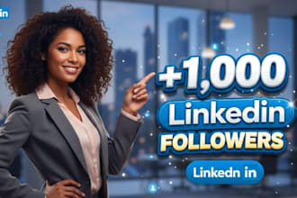 linkedin followers growth service for profiles and company pages