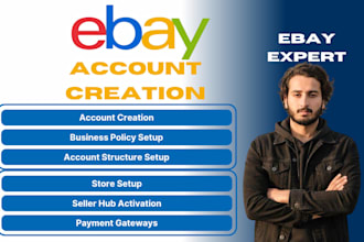 setup and optimize your professional ebay seller account