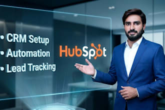 setup and optimize hubspot CRM with workflows, automation and reporting