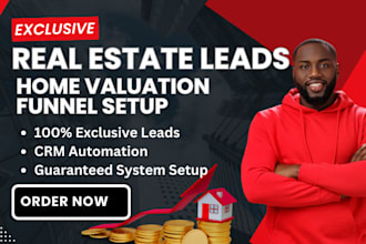 set up your real estate home valuation funnel and facebook ads