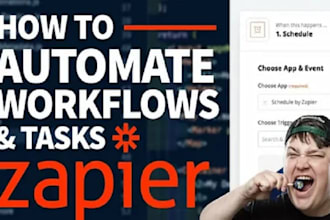 do integration or automation using zapier and make com