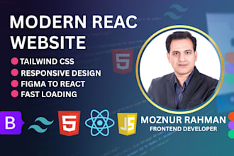 develop responsive ecommerce website using tailwind CSS