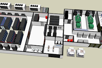 provide data center and server room design and IT infrastructure planning
