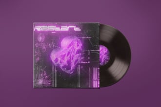 design a custom album cover