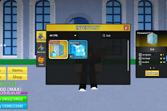 develop roblox game and script blox fruits