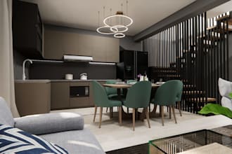 design modern and functional interior spaces for home or office