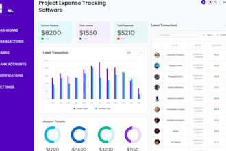 develop expenses tracking app, tax filling app income tracking, budget tracking