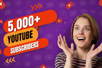 promote youtube channel to gain 5000 organic subscribers
