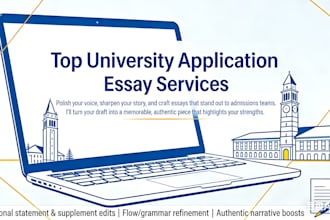 edit your college application essays or personal statement
