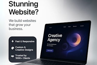 make websites for business projects im available at any time