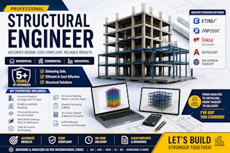 do structural analysis, steel detailing, etabs, sap2000