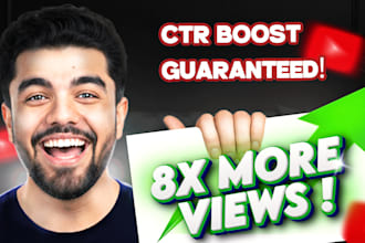 design youtube thumbnail with high CTR