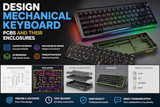 design mechanical keyboard pcbs and their enclosures