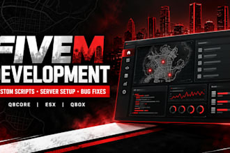 your fivem developer and fix esx or qbcore server