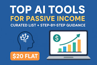 give you the top ai tools to build passive income