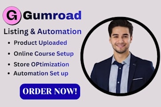 setup gumroad email automation gumroad pricing setup gumroad store setup