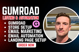 setup gumroad email automation gumroad pricing setup gumroad store setup