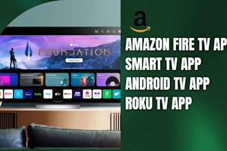 smart tv app, fire tv app, android tv app, ott streaming apps