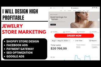 run jewelry store fb ads instagram marketing promotion and boost sales
