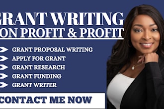 nonprofit grant writing, small business grant writing, grant proposal writing