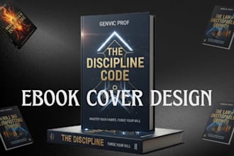 do ebook cover design, kdp book cover design, non fiction cover design