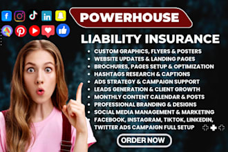 liability insurance website worker compensation notary public surety bonds leads