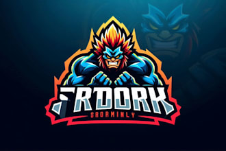design high quality aggressive mascot logo with express delivery