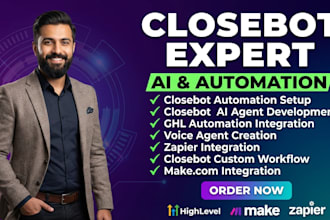 closebot automation closebot ai setup ghl ai agent closebot integration n8n make