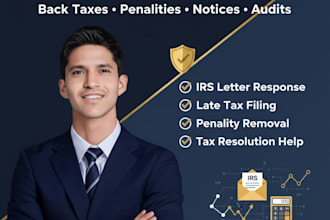 resolve irs tax issues, late returns, liens, penalties, and notices fast