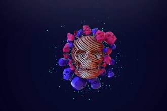 create professional 3d organic and inorganic models