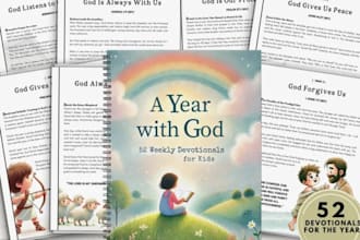 create content on spiritual growth and holistic wellness, devotional ebook