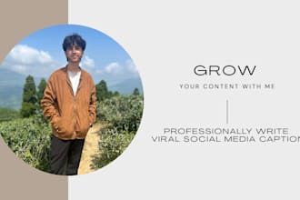 write engaging social media captions for your niche