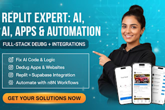 replit ai replit app debugging website replit automation n8n supabase replit