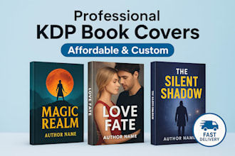 design a professional affordable KDP book cover that sells