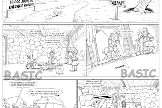 visualize your story into a comic