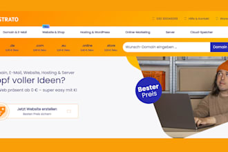 strato website design strato website redesign strato business website