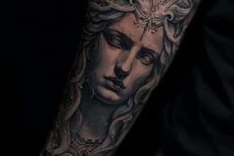 make a tattoo design minimalist tattoo custom tattoo design