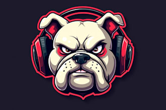 make different bulldog head logo