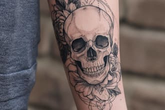 personalized realistic tattoo design services