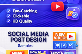 design professional youtube thumbnails