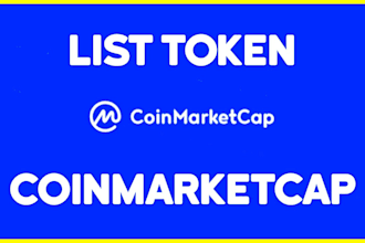 do token listing coin listing ico listing on coinmarketcap for fast approved