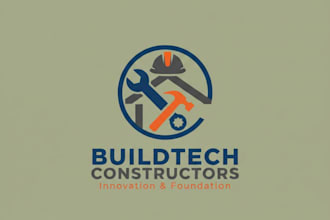 design a professional building and construction logo