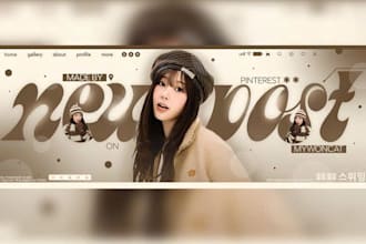 design a professional youtube banner and icon, channel art