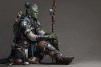 character art and dnd character art