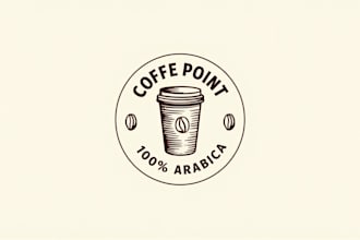 design outstanding coffee shop logo