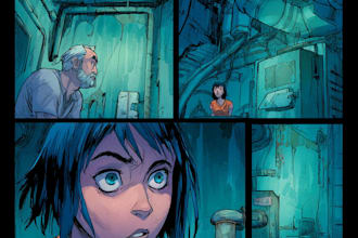 comic book artist for graphic novel illustrations and comic cover art
