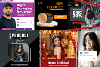 design fb post, instagram post, meta ads and campaigns