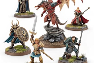 paint your miniatures for warhammer, sigmar, dnd and more
