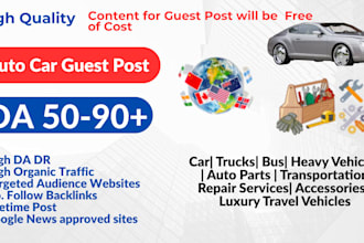 publish a guest post on auto,car,bike,machinery and automobile backlinks