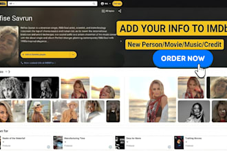optimize, verify your imdb profile, page and film promotion